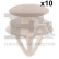 Clip, bande décorative/protectrice