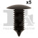 Clip, bande décorative/protectrice