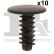 Clip, bande décorative/protectrice