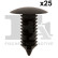 Clip, bande décorative/protectrice