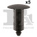 Clip, bande décorative/protectrice