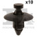 Clip, bande décorative/protectrice
