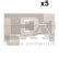 Clip, bande décorative/protectrice