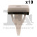 Clip, bande décorative/protectrice