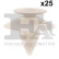 Clip, bande décorative/protectrice