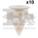 Clip, bande décorative/protectrice