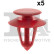 Clip, bande décorative/protectrice