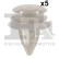 Clip, bande décorative/protectrice