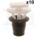 Clip, bande décorative/protectrice