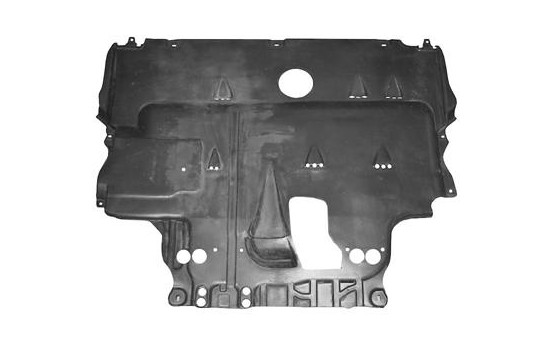 Plaque de protection moteur arrière pour diesel