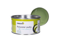 Garnissage en polyester Finixa vert clair