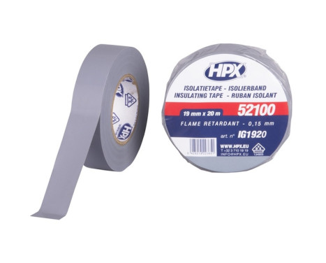 Ruban isolant HPX gris 20 m