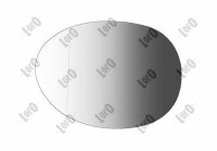 Miroir en verre gauche
