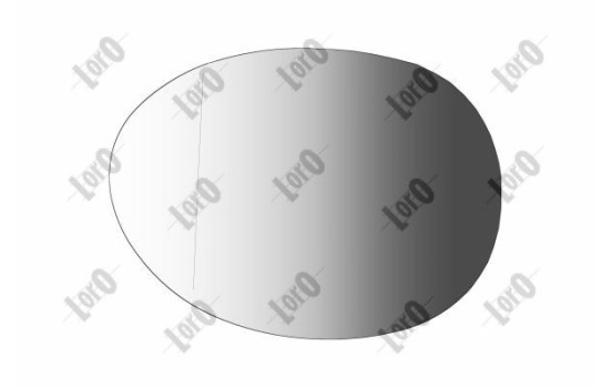 Miroir en verre gauche