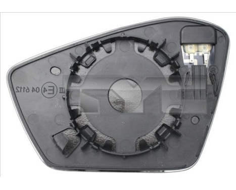 Miroir en verre, rétroviseur extérieur 332-0100-1 TYC