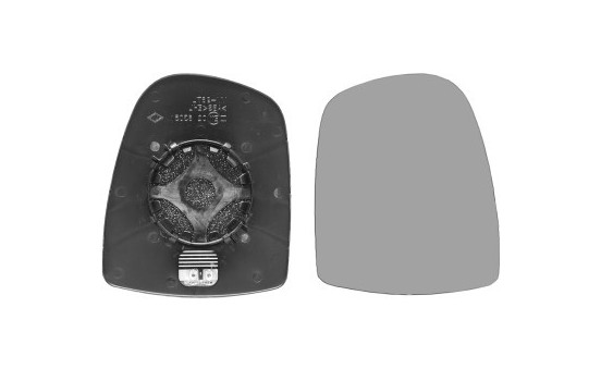 MIROIR VERRE DROITE JUSQU'À Haut chauffé 4394838 Hagus