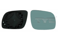 Verre de rétroviseur, rétroviseur extérieur 302-0025-1 TYC