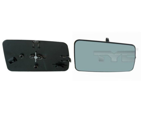 Verre de rétroviseur, rétroviseur extérieur 321-0077-1 TYC