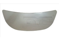 Verre de rétroviseur, rétroviseur extérieur 325-0080-1 TYC