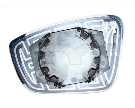 Verre de rétroviseur, rétroviseur extérieur 337-0225-1 TYC