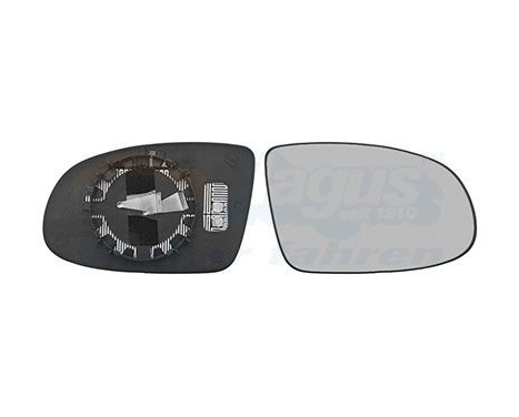 Verre de rétroviseur, rétroviseur extérieur 3715838 Hagus