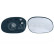 Verre de rétroviseur, rétroviseur extérieur 6432851 Alkar