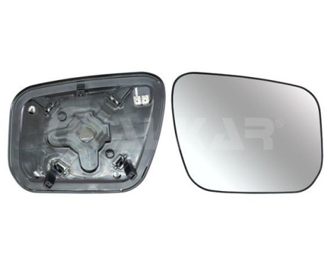 Verre de rétroviseur, rétroviseur extérieur 6432980 Alkar