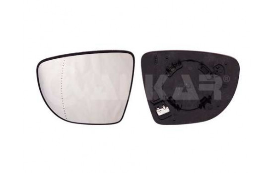 Verre de rétroviseur, rétroviseur extérieur 6471178 Alkar