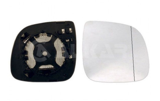 Verre de rétroviseur, rétroviseur extérieur 6472799 Alkar