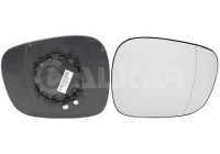 Verre de rétroviseur, rétroviseur extérieur 6472885 Alkar
