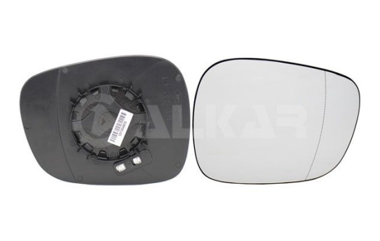 Verre de rétroviseur, rétroviseur extérieur 6472885 Alkar