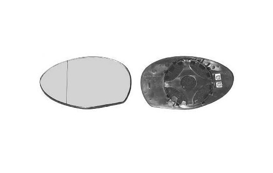 Verre de rétroviseur, rétroviseur extérieur HAGUS 0147838