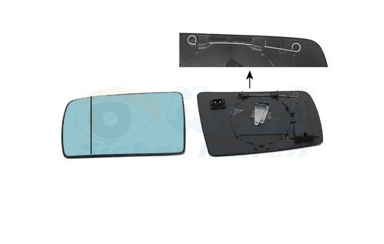 Verre de rétroviseur, rétroviseur extérieur HAGUS 3031833, Image 2