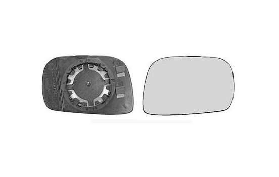 Verre de rétroviseur, rétroviseur extérieur HAGUS 3701832