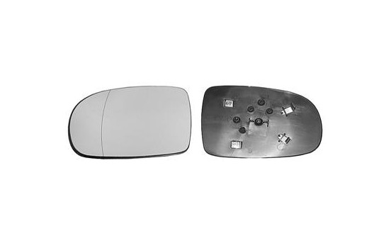 Verre de rétroviseur, rétroviseur extérieur HAGUS 3777838