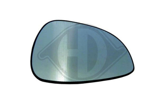 Verre miroir, rétroviseur extérieur 1405127 Diederichs, Image 2