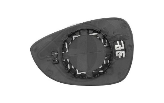 Verre miroir, rétroviseur extérieur 1405326 Diederichs, Image 2