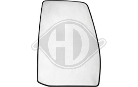 Verre miroir, rétroviseur extérieur 1456028 Diederichs, Image 2