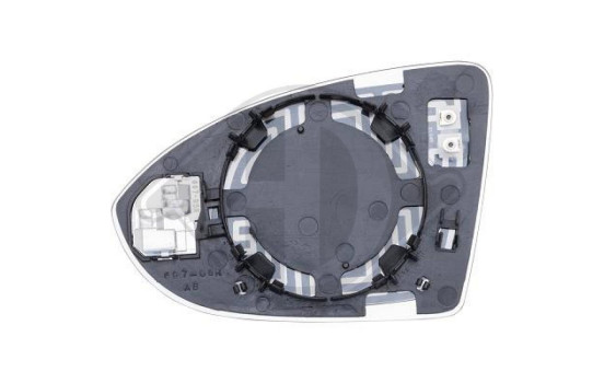 Verre miroir, rétroviseur extérieur 2216328 Diederichs, Image 2