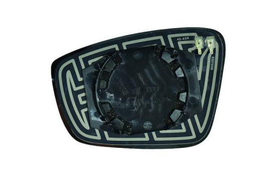 Verre miroir, rétroviseur extérieur 2236126 Diederichs