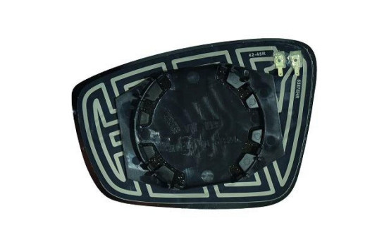 Verre miroir, rétroviseur extérieur 2236126 Diederichs, Image 2