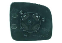 Verre miroir, rétroviseur extérieur 2272127 Diederichs