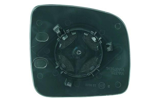 Verre miroir, rétroviseur extérieur 2272127 Diederichs, Image 2