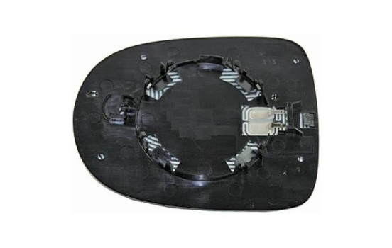 Verre miroir, rétroviseur extérieur 4415227 Diederichs