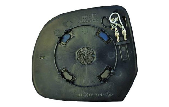 Verre miroir, rétroviseur extérieur 4560026 Diederichs