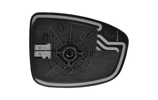 Verre miroir, rétroviseur extérieur 5630027 Diederichs