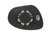 Verre miroir, rétroviseur extérieur 6075027 Diederichs
