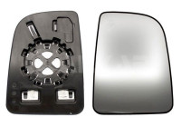 Verre miroir, rétroviseur extérieur 6432021 Alkar