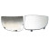 Verre miroir, rétroviseur extérieur 6436250 Alkar