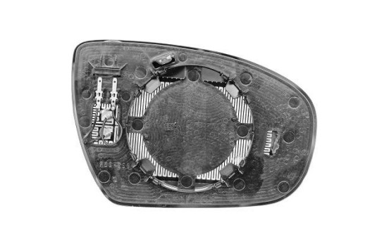 Verre miroir, rétroviseur extérieur 6807024 Diederichs, Image 2